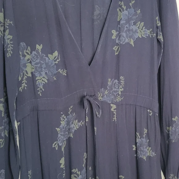 Christy Dawn Audrey Dress Navy Floral Maxi S Cottagecore Prairie